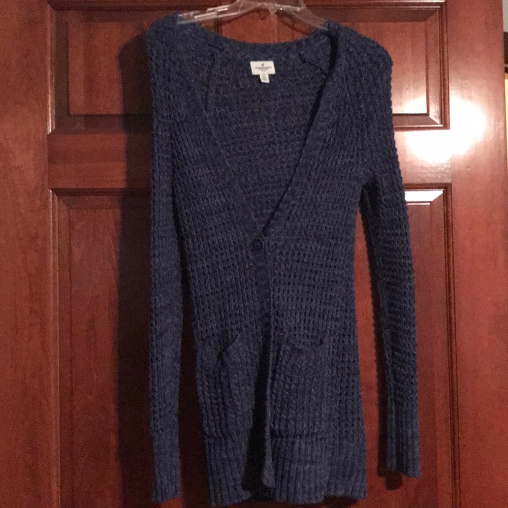 Navy blue sweater